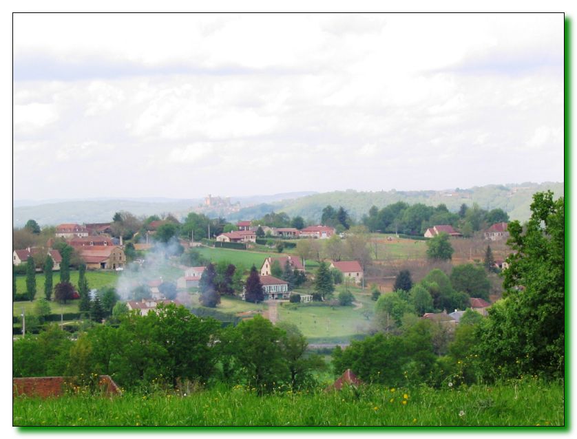 En arriere-plan-le-chateau-de-Castelnau